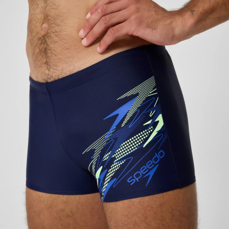 Плавки-шорты Speedo Medley Logo Aquashort (Мужской; 34 (50); Темно-Синий)